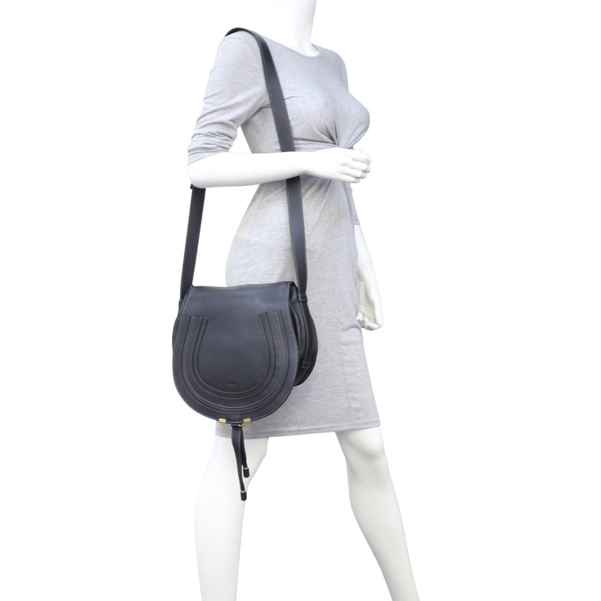 Chloe Marcie Medium Shoulder Bag Mannequin
