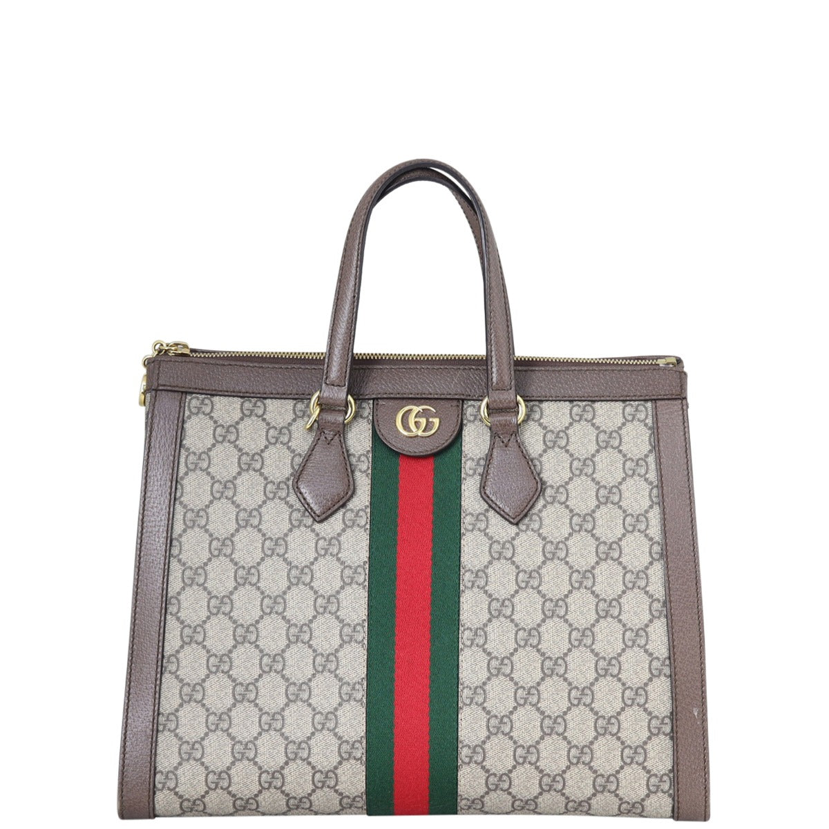 Gucci GG Supreme Ophidia Medium Tote Front
