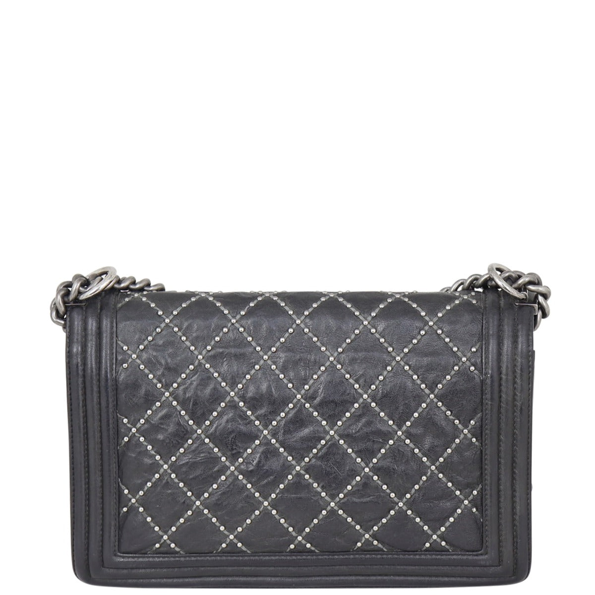 Chanel Boy New Medium Studded Back
