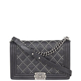 Chanel Boy New Medium Studded Front
