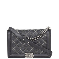Chanel Boy New Medium Studded Front
