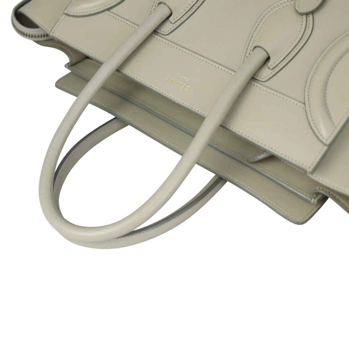 Celine Micro Luggage Tote Corner
