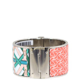 Hermes Extra Wide Enamel Hinged Bracelet Back