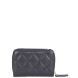 Chanel Classic Zipped Coin Purse Back