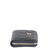 Chanel Classic Zipped Coin Purse Side