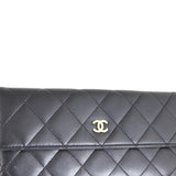 Chanel Classic Flap Long Wallet Scuff