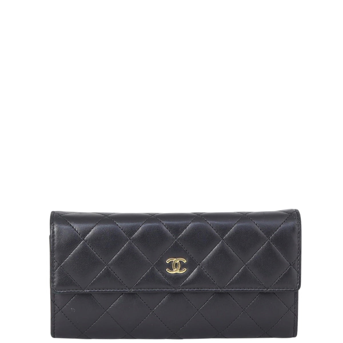 Chanel Classic Flap Long Wallet Front