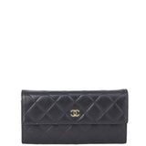 Chanel Classic Flap Long Wallet Front