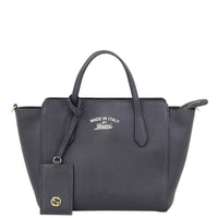 Gucci Swing Mini Leather Tote Front