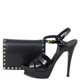 Valentino Rockstud Chain Pouch Shoe