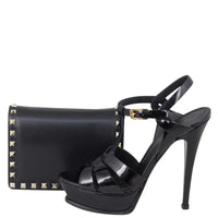 Valentino Rockstud Chain Pouch Shoe