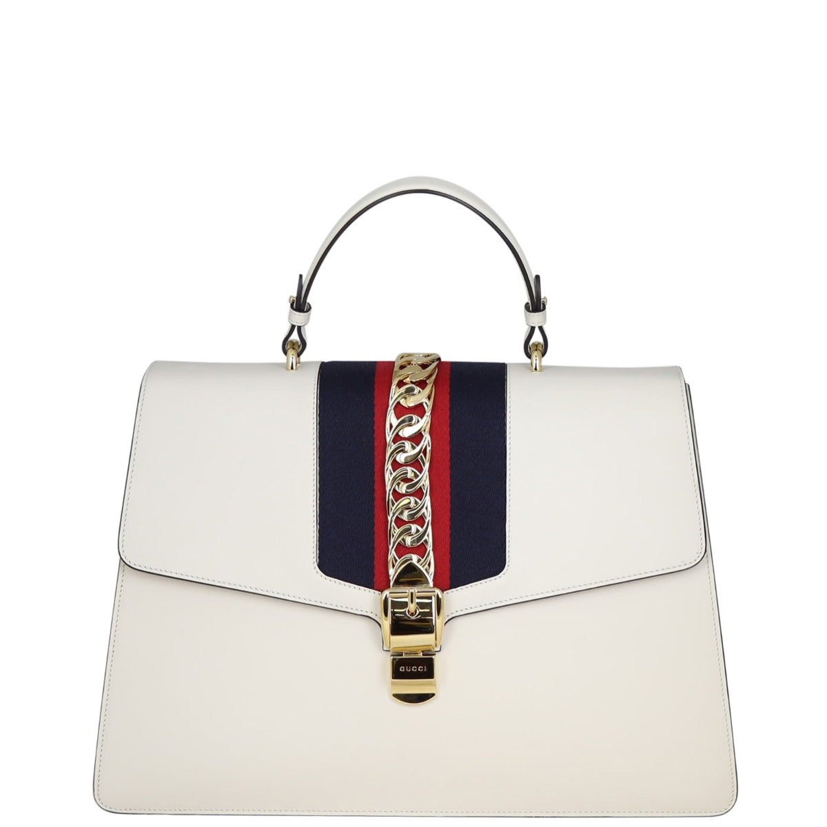 Gucci Sylvie Top Handle Large Bag Front