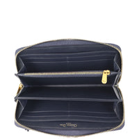 Dior Oblique Voyager Wallet Whole interior
