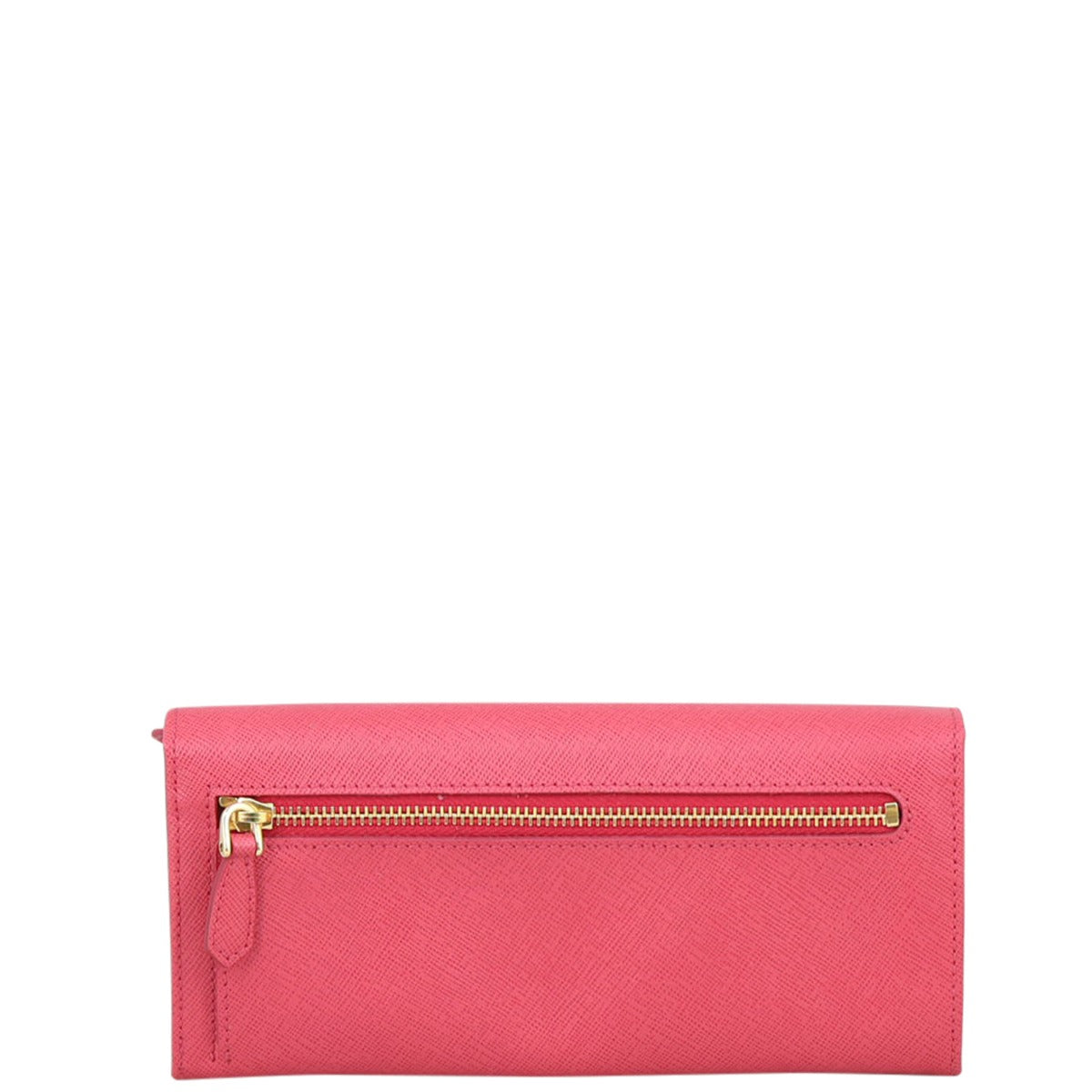 Prada Saffiano Bow Continental Wallet Back

