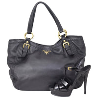 Prada Soft Calf Large Tote Shoe


