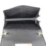 Gucci Ophidia Suede Wallet on Chain Whole interior