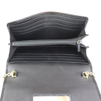 Gucci Ophidia Suede Wallet on Chain Whole interior