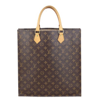 Louis Vuitton Sac Plat Monogram Front
