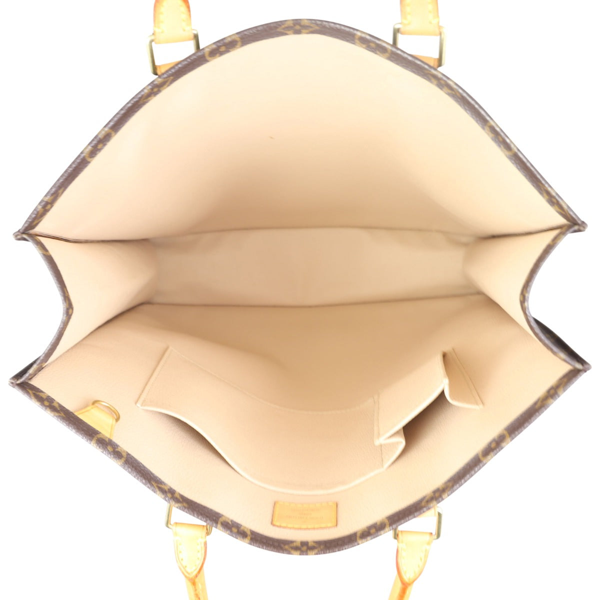 Louis Vuitton Sac Plat Monogram Whole interior
