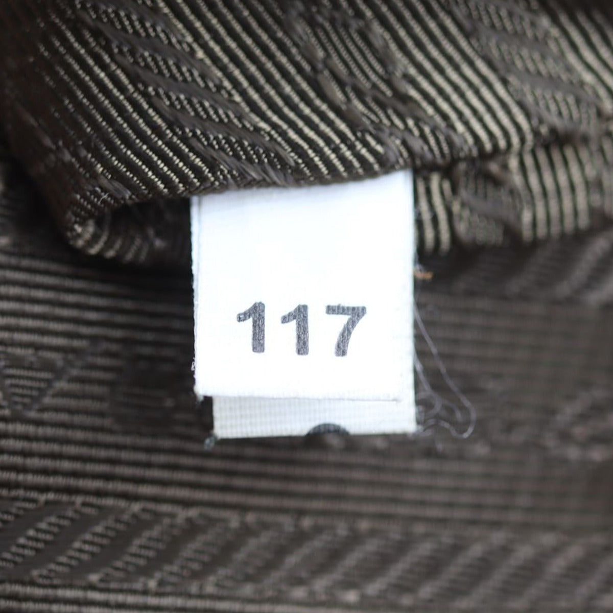 Prada Saddle Stitch Shopping Tote (deep tan) Date code
