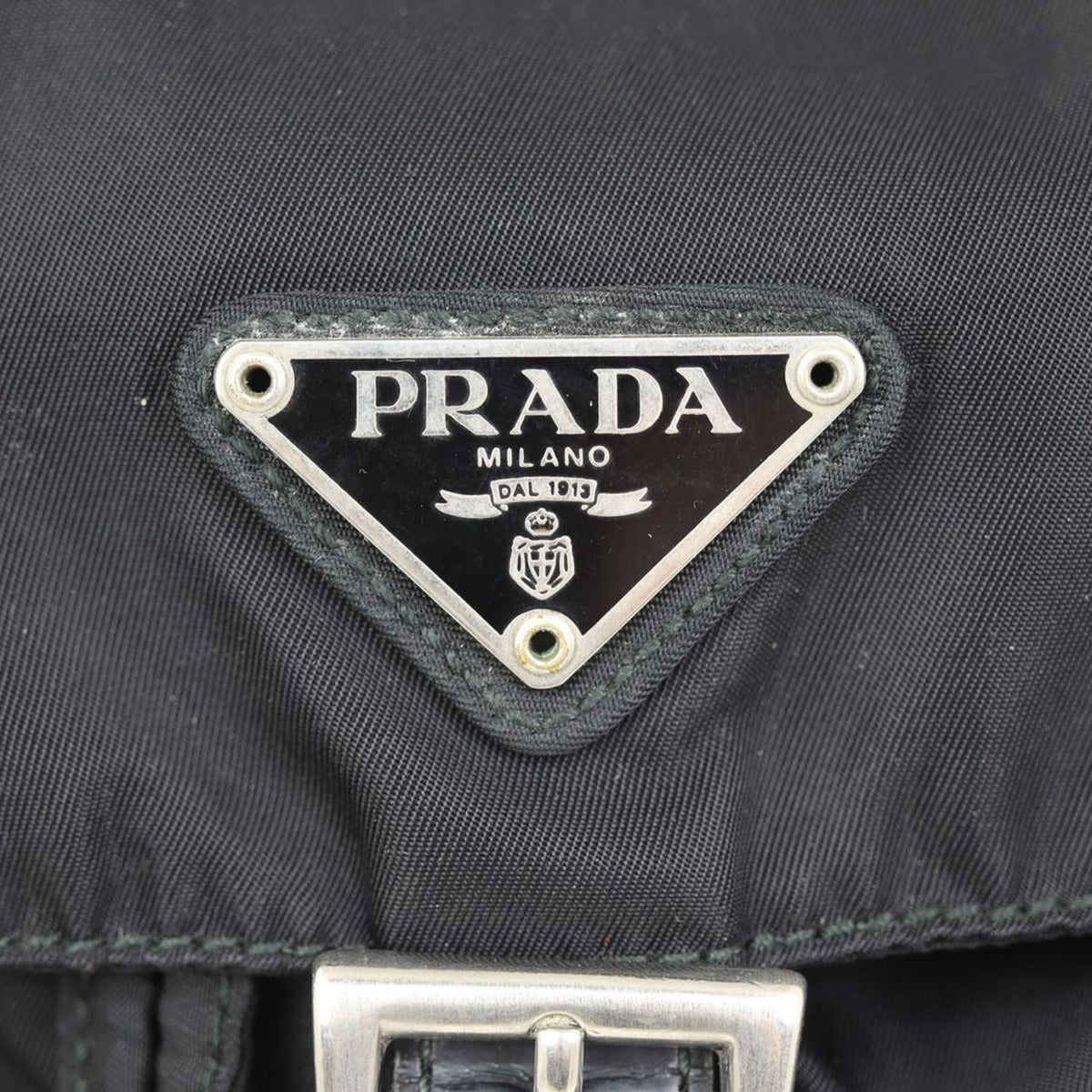 Prada Tessuto Vela Backpack Hardware

