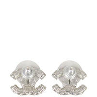 Chanel CC Resin Stud Earrings Back

