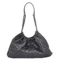 Chanel CC Elastic Shopping Hobo Back

