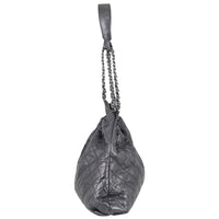Chanel CC Elastic Shopping Hobo Side
