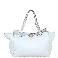 Valentino Rockstud Medium Tote Front
