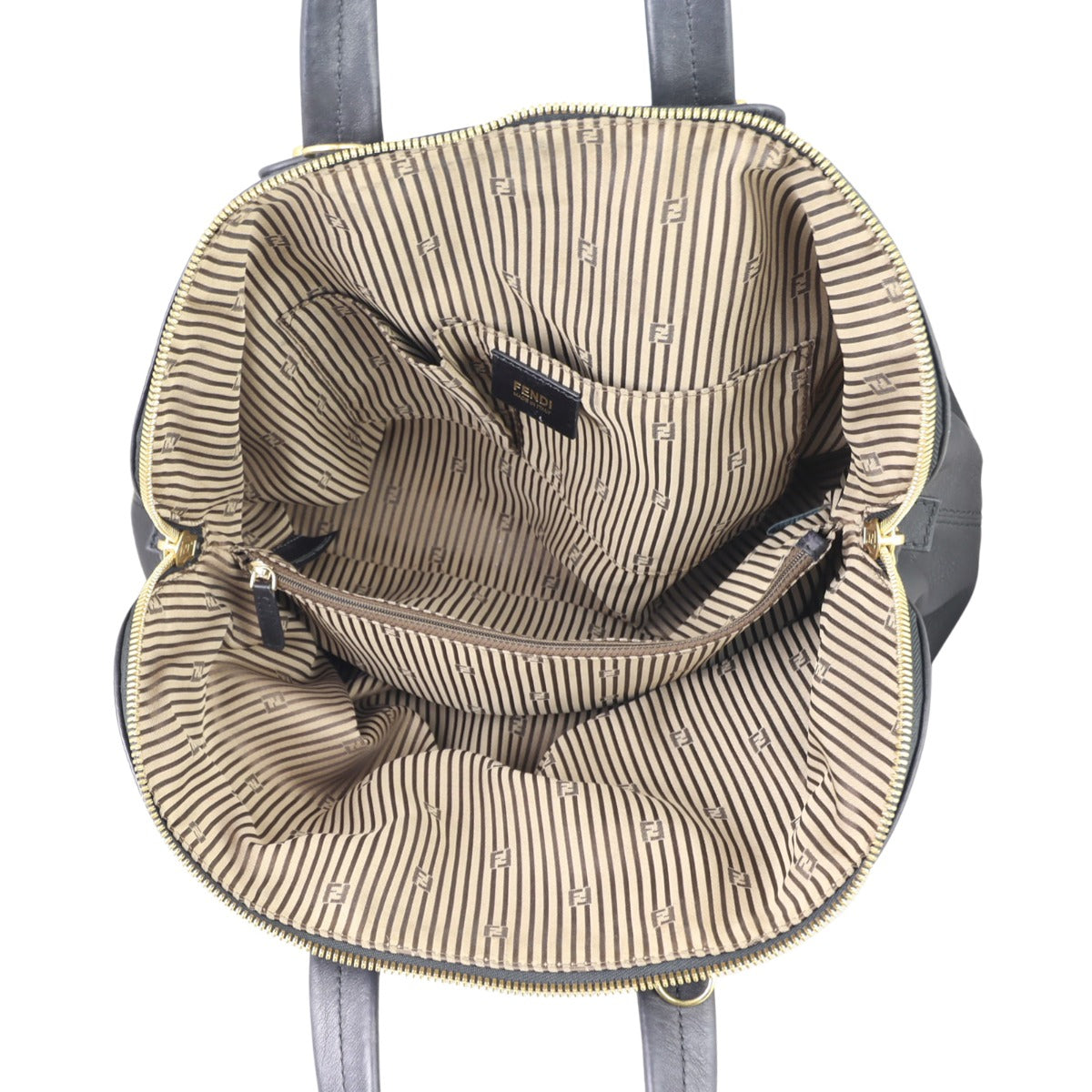 Fendi Chameleon Tote Whole interior
