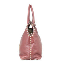 Valentino Rockstud Tall Tote Side
