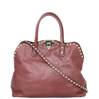 Valentino Rockstud Tall Tote Front
