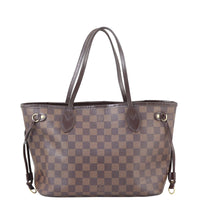 Louis Vuitton Neverfull PM Damier Ebene Front
