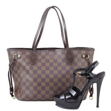 Louis Vuitton Neverfull PM Damier Ebene Shoe
