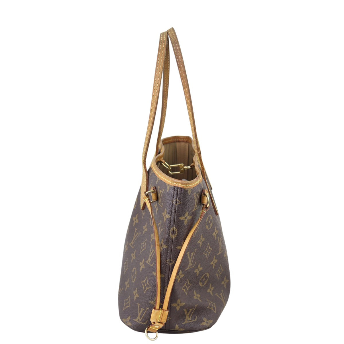 Louis Vuitton Neverfull PM Monogram Side