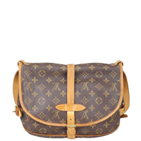 Louis Vuitton Saumur 30 Monogram Back

