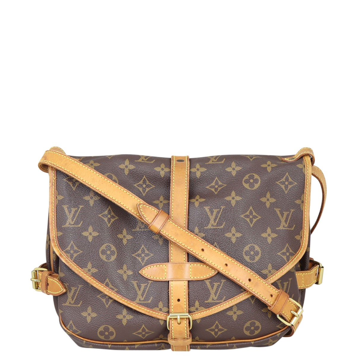 Louis Vuitton Saumur 30 Monogram Front
