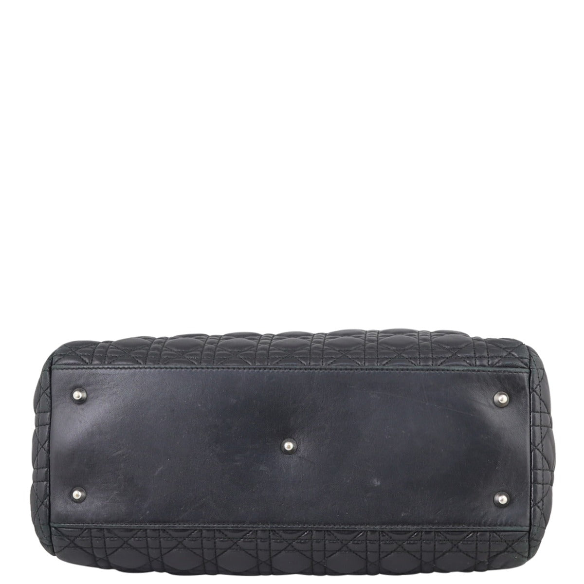 Dior Cannage Soft Shopping Tote Large Hardware Base


