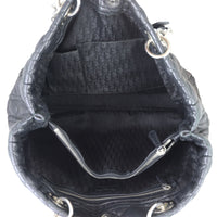 Dior Cannage Soft Shopping Tote Large Hardware Whole interior
