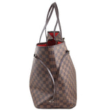 Louis Vuitton Neverfull GM Damier Ebene Side
