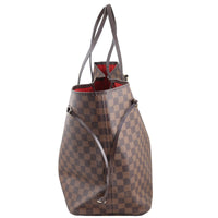 Louis Vuitton Neverfull GM Damier Ebene Side
