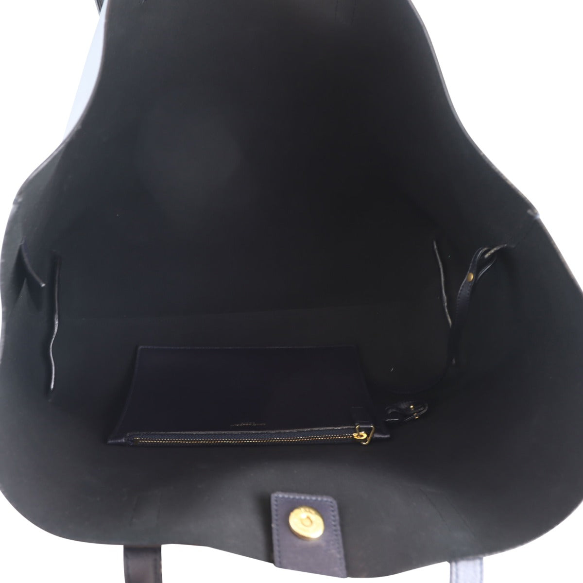 Saint Laurent Shopping Tote Whole interior

