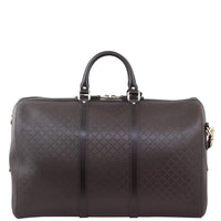 Gucci Bright Diamante Carry-On Duffle Bag (brown) Back
