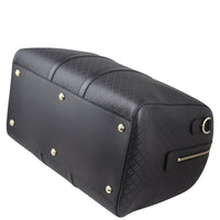 Gucci Bright Diamante Carry-On Duffle Bag (black) Corner
