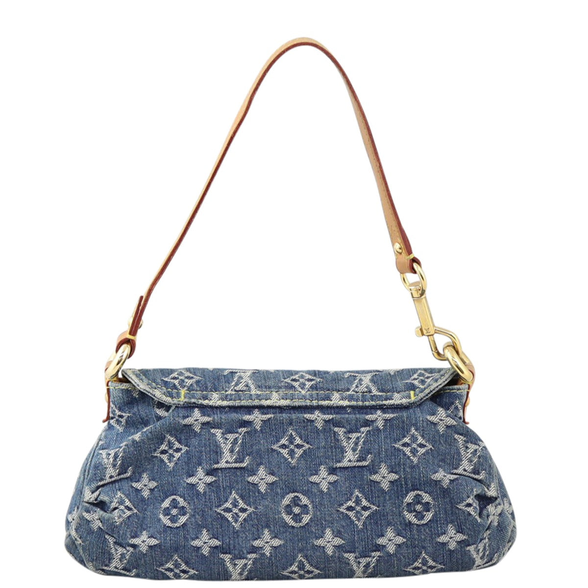 Louis Vuitton Mini Pleaty Monogram Denim Back
