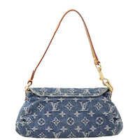 Louis Vuitton Mini Pleaty Monogram Denim Back
