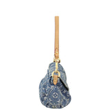 Louis Vuitton Mini Pleaty Monogram Denim Side
