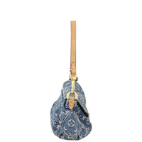 Louis Vuitton Mini Pleaty Monogram Denim Side
