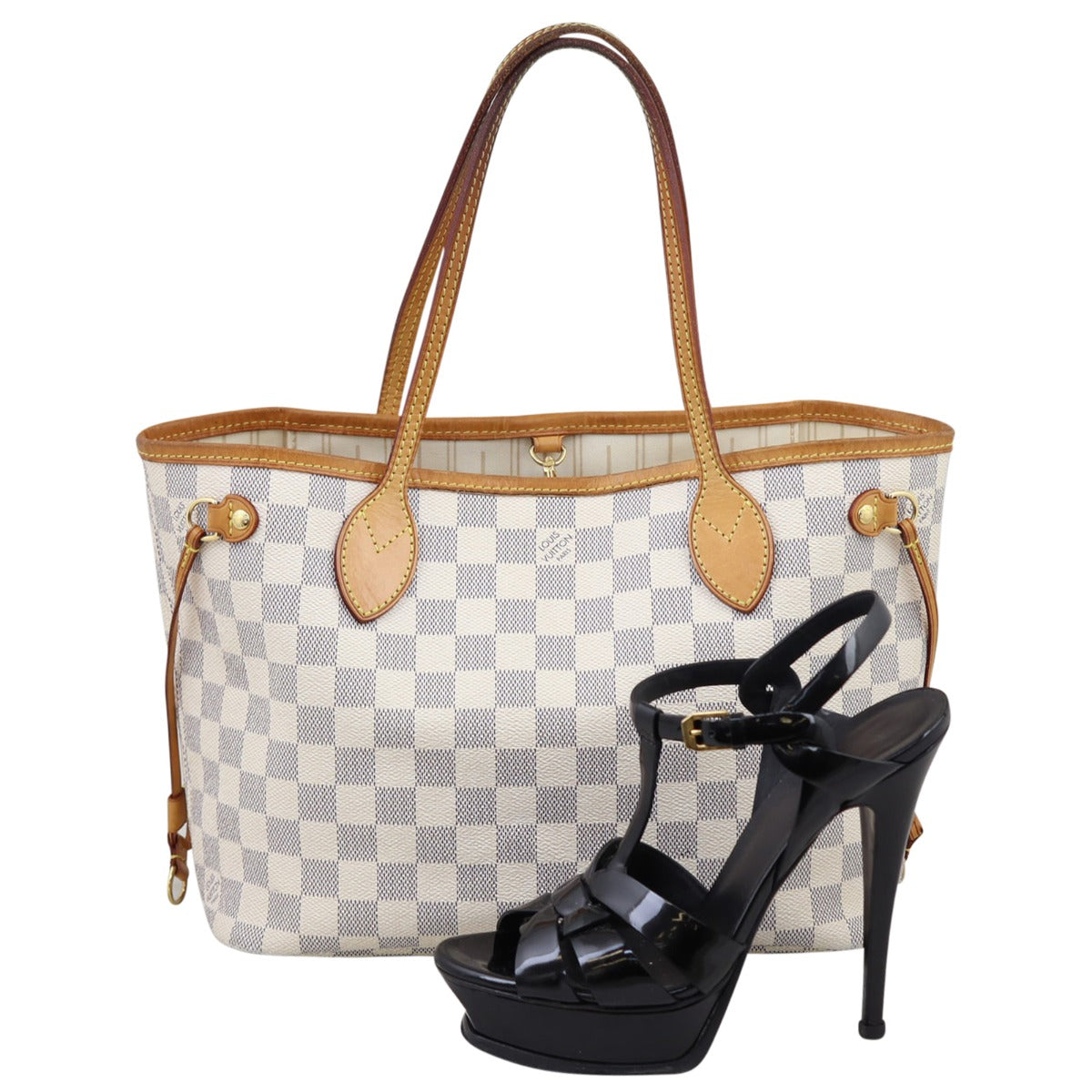 Louis Vuitton Neverfull PM Damier Azur Shoe
