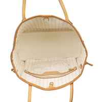 Louis Vuitton Neverfull PM Damier Azur Whole interior
